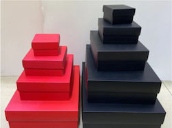 Χαρτινο Κουτι Me Kaπακι 22cm X 17cm X 7.5cm 0402236 Περιλαμβάνει 12 Τεμ Κοκκινο