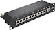 Goobay Cat 6a 10 Inch 25.4 Cm Patch Panel 12 Po...