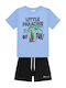 Kids' Set with Shorts Summer 2pcs Blue