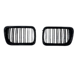 BMW E36 1995-1999 Doppelte Glänzende Masken 2 Stück