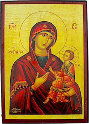 Wooden Hanging Icon "Virgin Hodegetria" 20cm 1ek70 Wooden Hanging Icon "Virgin Hodegetria" 20cm 1ek70