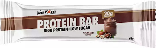 Per4m Protein Bar Bar with 20gr Protein & Flavor Chocotella 62gr