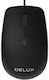 Delux M330 Wired Mouse Black