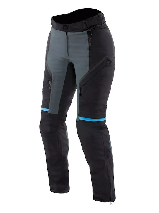 Dainese Mangen Femei Pantaloni Motocicletă 4 Anotimpuri Waterproof Ebony/Black