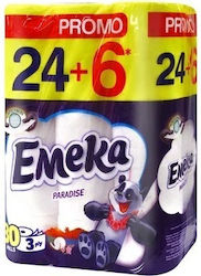Emeka Toilet Paper 3-ply 24