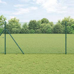 vidaXL Plasă de sârmă Module Verde 1x10m