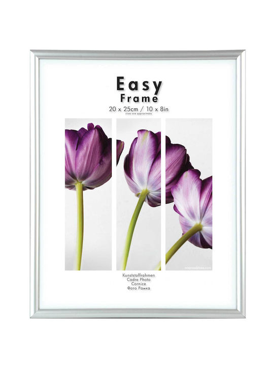 Innova Plastic Photo Frame with Silver Frame
