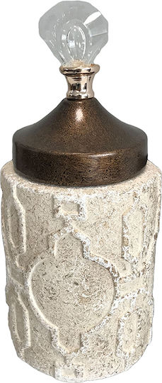 Inart Διακοσμητικό Βάζο Κεραμικό 13.5xΥ34cm