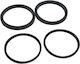 K&s Technologies Front-Rear Caliper Seal Set 19-1003 Arctic Cat Textron H1 700 Efi 4x4 09-16 Suzuki Lt-f 250 2x4 02-13 Black Kit