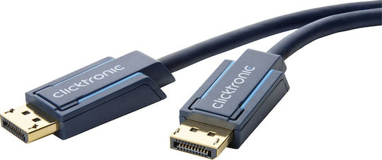 Clicktronic Cablu DisplayPort DisplayPort 1m Albastru