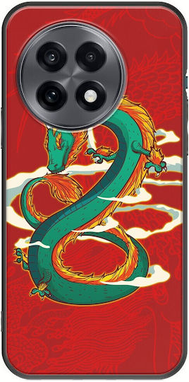 Chinese Dragon Oneplus 13r 5g Black Tpu Μαύρη Σιλικόνη