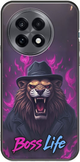 Калъф Boss Life Lion за Oneplus 13r 5g Черен TPU Черен Силикон