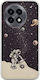 Прозрачен силиконов калъф Space Dust Oneplus 13r 5g от гъвкав TPU
