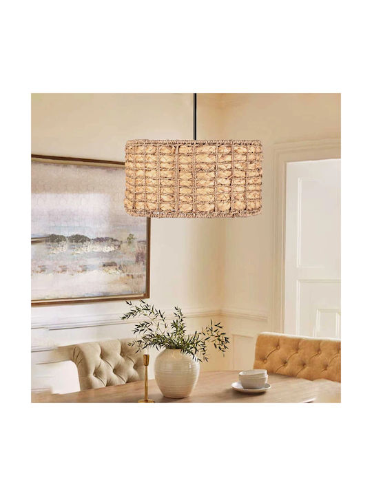 GloboStar Pomegrande Pendant Light Beige Boho w...