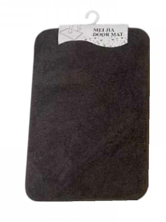 Covor de Intrare Antiderapant Negru 48x78buc