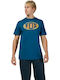Premium Herrenblusen Kurzarm Blau