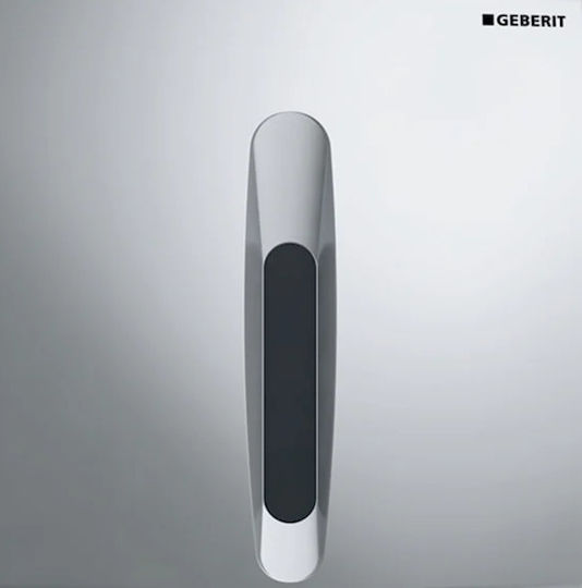 Фотоклетка за писоар Geberit Hybasic 115.817.46.5 сребърен хром мат черен мат