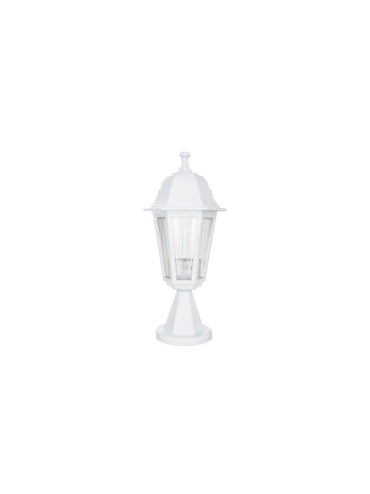 GloboStar Vitro Φωτιστικό Φαναράκι Εξωτερικού Χώρου IP44 για Ντουί E27 Λευκό