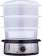 Alpina Appliances 06451648 Ατμομάγειρας με 3 Επίπεδα Μαγειρέματος 9lt