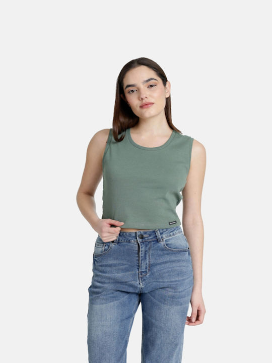Paco & Co Women's Crop Top Green