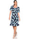Summer Midi Dress Blue