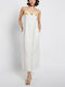 Summer Maxi Dress for Wedding - Christening Ecru