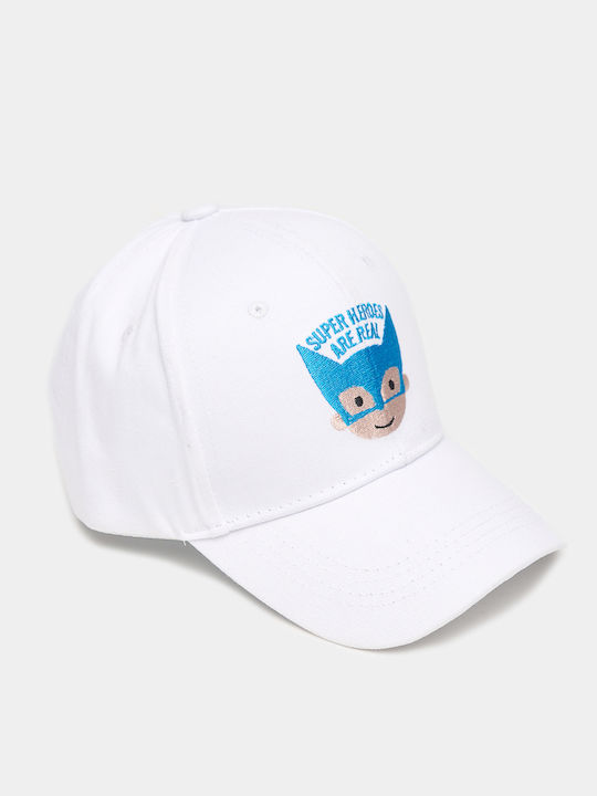 Nikama Kids' Hat Jockey White