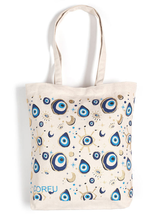 Платнена чанта 40см X 40см X 10см Златна 3 Corfu Silkfashion