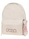 Polo Original Scarf School Bag Backpack Junior High-High School White 20Liters 2025