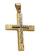 Gatsa Women's Gold Cross 14K