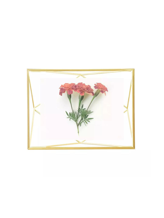 Umbra Prisma Metallic Photo Frame With Gold Frame