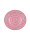 Sidirela Terra Plate Desert made of Porcelain Pink 20cm