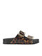 Women's Flat Sandals Anatomic in Brown Color
