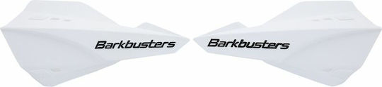 Barkbusters Protecții mânere motocicletă în culoarea Alb