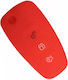 Silicone Case for Foldable Type Ford 3 Buttons Red