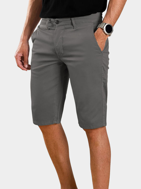 3Guys Men's Shorts Chino Light Green