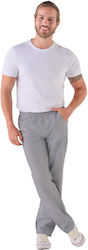 Pantaloni cu elastic în carouri Douro Naivest