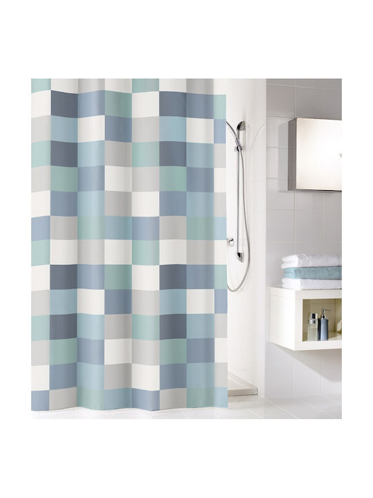 Kleine Wolke Shower Curtain Fabric 240x180cm Blue