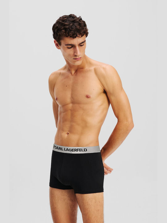 Karl Lagerfeld Ανδρικά Μποξεράκια Μαύρα 3Pack
