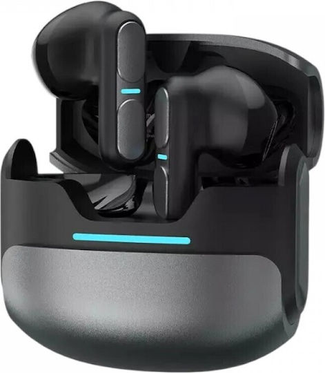 TG-11 Earbud Bluetooth Handsfree Earphones with Charging Case Gray
