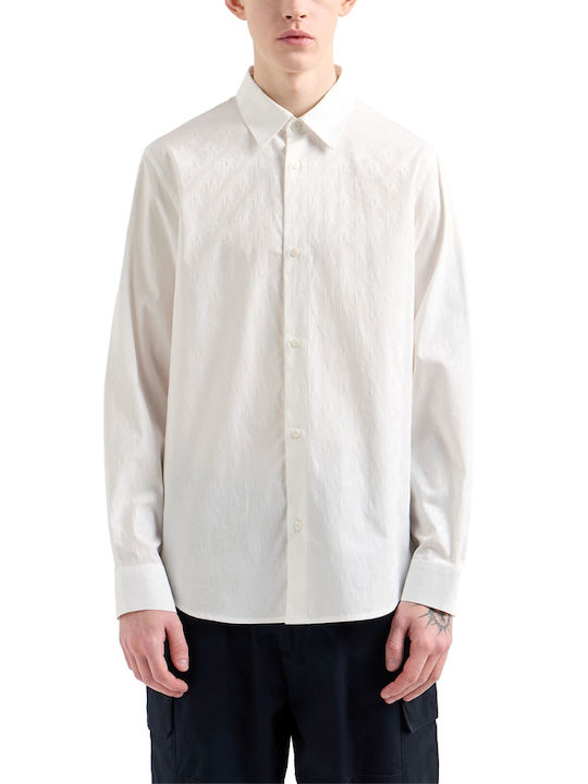 Long-sleeved Cotton Shirt Graphite