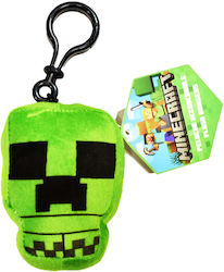 Μπρελόκ Creeper Minecraft Πράσινο Λούτρινο 8cm