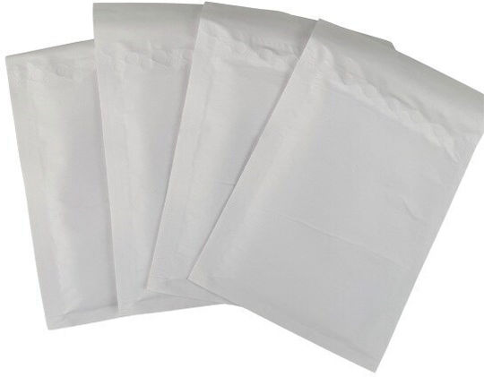 Bestpak Set Umschläge Korrespondenz mit Blasen 100Stück 17.5x20cm in Weiß Farbe