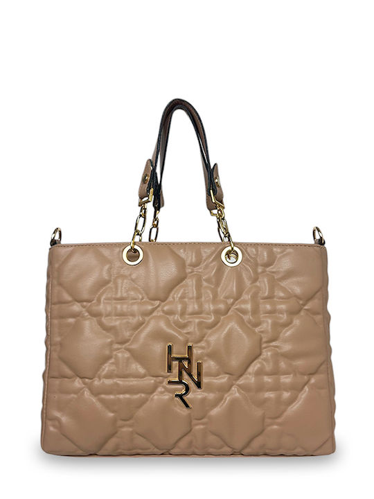 Hunter Γυναικεία Τσάντα Tote Χειρός Καφέ