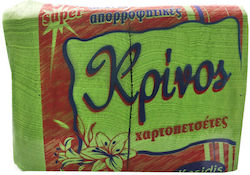 Krinos Special Restaurant Paper 1-ply 28x28cm Light Green 400pcs 1-56904