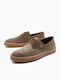 Leder Herren Mokassins Cigar