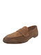 Wildleder Herren Mokassins in Beige Farbe