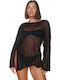 Comfort Women's Maxi Dress Beachwear Black
