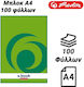 Herlitz A4 Pad 100 Sheets