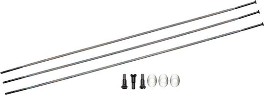 Ακτινα Zipp 232mm Τεμαχιo Καψουλι Cx-ray Straight-pull External Μαυρη